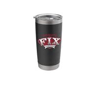 Donuts Fix Everything Fun Quote Stainless Steel Insulated Tumbler