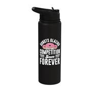 Donuts Glazing Over The Competition - Donuts Stainless Steel Insulated Water Bottle