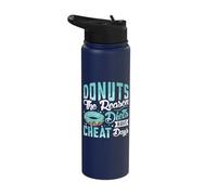 Donuts The Reason Diets Have Cheat - Donuts Stainless Steel Insulated Water Bottle