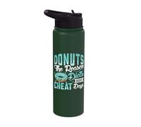 Donuts The Reason Diets Have Cheat - Donuts Stainless Steel Insulated Water Bottle