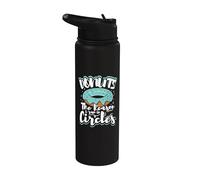 Donuts The Reason I Run in Circles - Donuts Stainless Steel Insulated Water Bottle