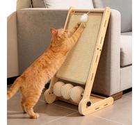 DONWEI Sisal Cat Scratcher,Cat Beds for Indoor Cats Multi Angle Toy