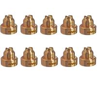 Donwind 10 pcs 220818 Shield cap Fits Plasma Nozzles Torch Tips Cutting Consumables 45XP 65 85 105 plasma cutting torch