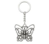 DONWOIE Butterfly Keyring, Animal Keychain Bag Charms for Women