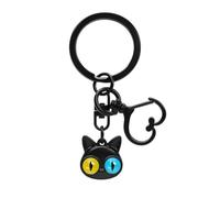 DONWOIE Cat Keyring, Animal Keychain Bag Charms for Women