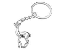 DONWOIE Christmas Keyring, Deer Keychain Bag Charms for Women
