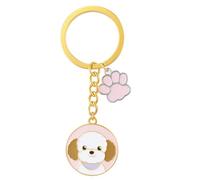 DONWOIE Dog Keyring, Puppy Keychain Bag Charms for Women
