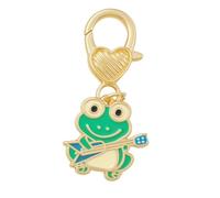 DONWOIE Frog Keyring, Music Keychain Bag Charms for Women