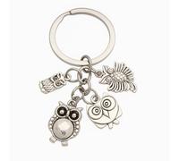 DONWOIE Owl Keyring, Animal Keychain Bag Charms for Women