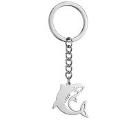 DONWOIE Shark Keyring, Animal Keychain Bag Charms for Women