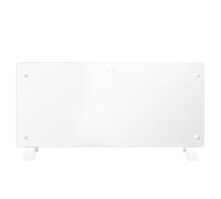 DONYER POWER 2500W Convector Heater, Ultra-thin Wall-mounted or Freestanding, Ultra-white Glass Panel