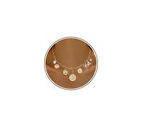 DONYUDE Chunky Gold Necklace Teen Girl Gifts Trendy Stuff Choker Necklace for Woman with Heart Birthday Gifts for Her Gold Necklace for Women Non Tarnish Mothers Day Gifts for Mom, Stainless Steel, No