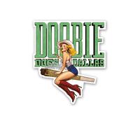 Doobie Does Dallas Sticker