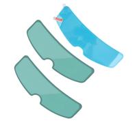 DOOCECIY 2 Pcs Anti Fog for Helmet Visor and 1 Weatherproof Visor Insert, Soft Plastic Anti Fog Anti Rain Clear Visor Film