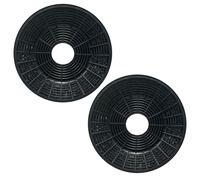DOOCECIY 2 Pcs Carbon Filter Extractor Fan, 105 * 20mm Round charcoal filters for Respekta Lamona HJA2480 HJA2908 LAM2401 Cooker Hood