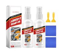 DOOCECIY 2 Pcs Sticky Stuff Remover Spray UK, Adhesive Remover for Glue Label Sticker Decals Stains on Cars Glass Paintwork (120ml/PCS)