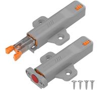 DOOCECIY 2PCS Push to Open Door Catches, Latch for Cupboard Closet, Open and Close The Door with a Single Push