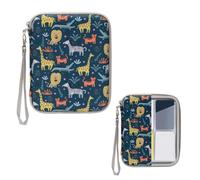 DOOCECIY Card Holder Case Compatible with Yoto Cards for Kids (Animal)