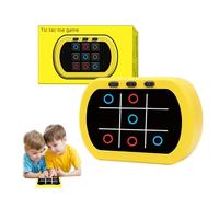 DOOCECIY Electronic Tic Tac Toe Game, Noughts and Crosses Game, Memory Training for Family Kids