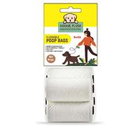 Doodie Flush Dog Poop Bag - Refill - 80 Biodegradable Dog Waste Bags on Rolls - Dissolves in Water Refill Pack - 100% Eco Friendly, Flushable, Ultra Thick, Compostable Doggie Bags