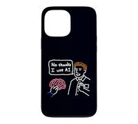 Doodle Artificial Intelligence Humor No Thanks I Use AI Case for iPhone 13 Pro Max