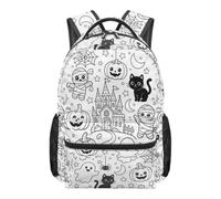 Doodle Backpack - Large Size for Creative Hobbies and Fashion Storage