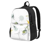 Doodle Basketball Large-Capacity Leisure Travel Backpack-A Stylish, Lightweight And Durable 600d Oxford Polyester Backpack With 15-Inch Laptop Compartment And Breathable Customized Full Print.
