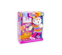 Doodle Birthday Buddy (Girl & Boy) 'Count Down Birthday Bear Toy' in Pink | Size: Medium Doodle Pink Medium