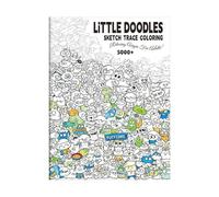 Doodle Coloring Book Adult Stress Relief Mindfulness Activity