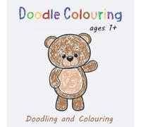 Doodle Colouring Book: My First Toddler Colouring book with 50 easy to colour images for creative girls and boys to learn first words