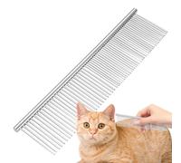 Doodle Comb for Grooming | Dematting Tool Dog Comb Pet Cat Grooming Comb - Metal Grooming Brush Comb Sturdy Pet Hair Removal Comb for Puppy Dog
