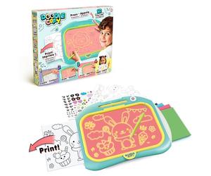 Doodle Copy Kids Drawing & Printing Board - 50 Templates Included | Draw, Trace, Print & Colour | Creative Activity Set Age 4+
