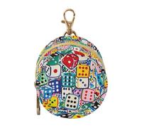 Doodle Dice Colorful Infants Baby Travel Pacifier Holder Portable Change Purse Key Holder, Baby Items Container Box