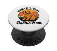 Doodle Dog-breed Labradoodle Goldendoodle Doodle-Mom Dogs PopSockets Adhesive PopGrip