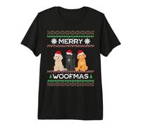 Doodle Dog Christmas Premium T-Shirt