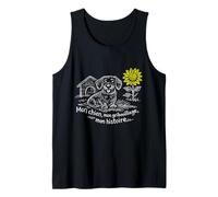 Doodle Dog Drawing - Gift for Children and Adults Tank Top