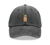 Doodle Dog Golden Baseball Cap Vintage Washed Unisex Dad Hat Adjustable Labradoodle Goldendoodle
