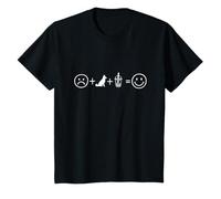 Doodle Drawing Happiness is a Dog and Poppa Men Kids T-Shirt