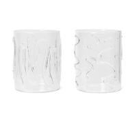 Doodle Glasses - Set of 2 Transparent L