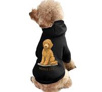 Doodle Life Cute Dog Lightweight Dog Hoodie Soft Pullover Sweatshirt Warm Pet Clothes for Small Medium Large Dogs Cats
