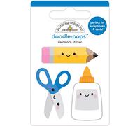 DOODLE-POPS 3D STCKR CUT/PASTE