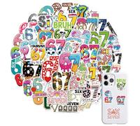 Doodle Sticker - 50 Sheets Water Resistant Adhesive Coating 67 Labels,Wine Bottle Glass Packaging Birthday Christmas Business Home Door | for Door Wine Bottles Mugs Packaging Birthday Christmas