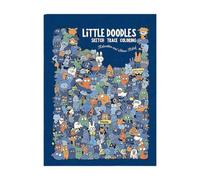 Doodle Therapy, Calm Your Mind Through the Art of Doodling, Trace and Draw | Trace & Draw Doodle Art, A Unique Coloring Book for Teens and Adults for Pen Tracing, Mindfulness,and Creative Stress Relief