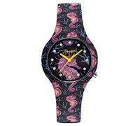 Doodle Watch Women's Watch Graphics Mood Seahorse with Silicone Strap 35 mm DO35020, Strap.