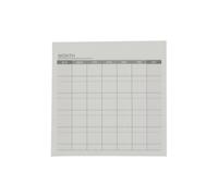 Doodle 'Weekly or Monthly Check List Pad' for Tasks & Notes in White | Size: Large Doodle White Large