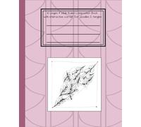 Doodle & Zentangle Notebook: 110 pages, Wide Ruled Composition Book with Interactive Corner for Doodles & Zentangles