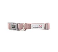 Doodlebone Dinky Dog Collar (Chalky Pink, 3-6)