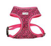 Doodlebone Originals Pattern Airmesh Dog Harness (Bright Leopard, 6-7)