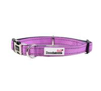 Doodlebone Padded Collar, Orchid, 6-11