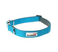 Doodlebone Padded Collar, Aqua, 1-2